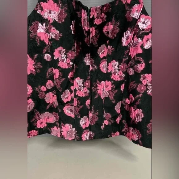 NWT Lilly Pulitzer Leya Floral Jacquard Top Size Large - Picture 4 of 7